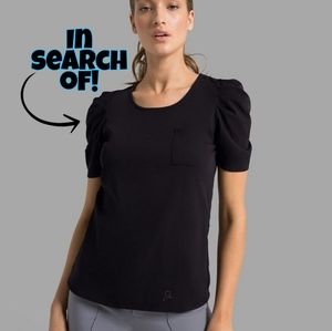 ISO medium Jaanuu ruched sleeve top